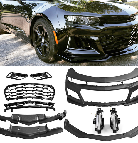 16-22 Chevrolet Camaro ZL1 Front Bumper set