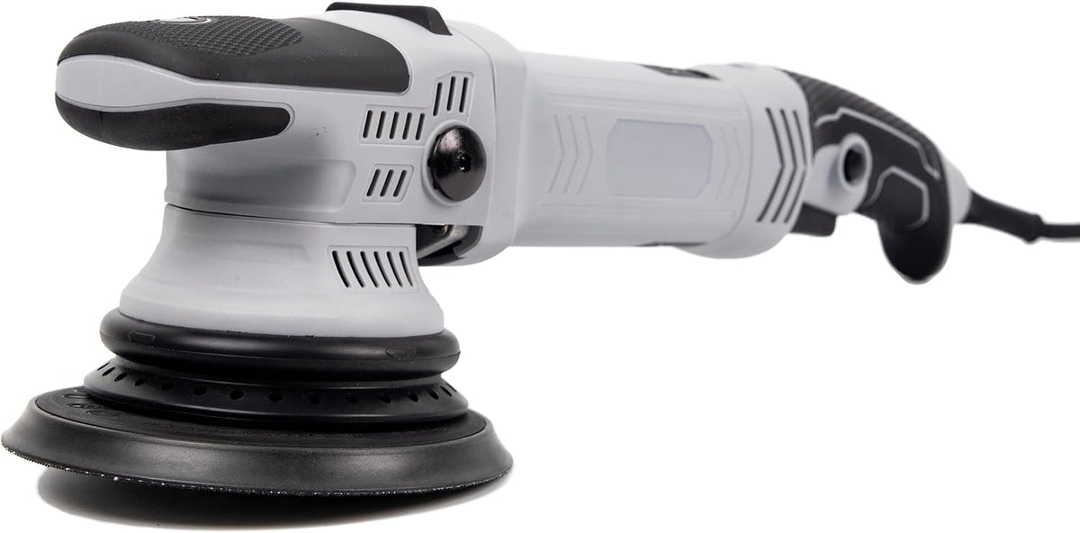 PRP675021 6-Inch Dual Action/Da Polisher, Buffer Waxer with Lock Switch and 6 Variable Speeds for Car Detailing, Tile Cleaning and Wood Polishing