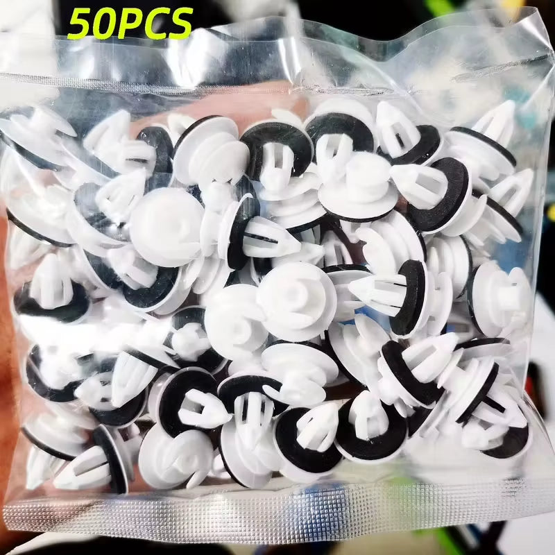 Car Door Panel Clip Universal Auto Bumper Mudguard Automotive Fastener Clip Auto Body Push Retainer Pin Rivet Car Accessorie