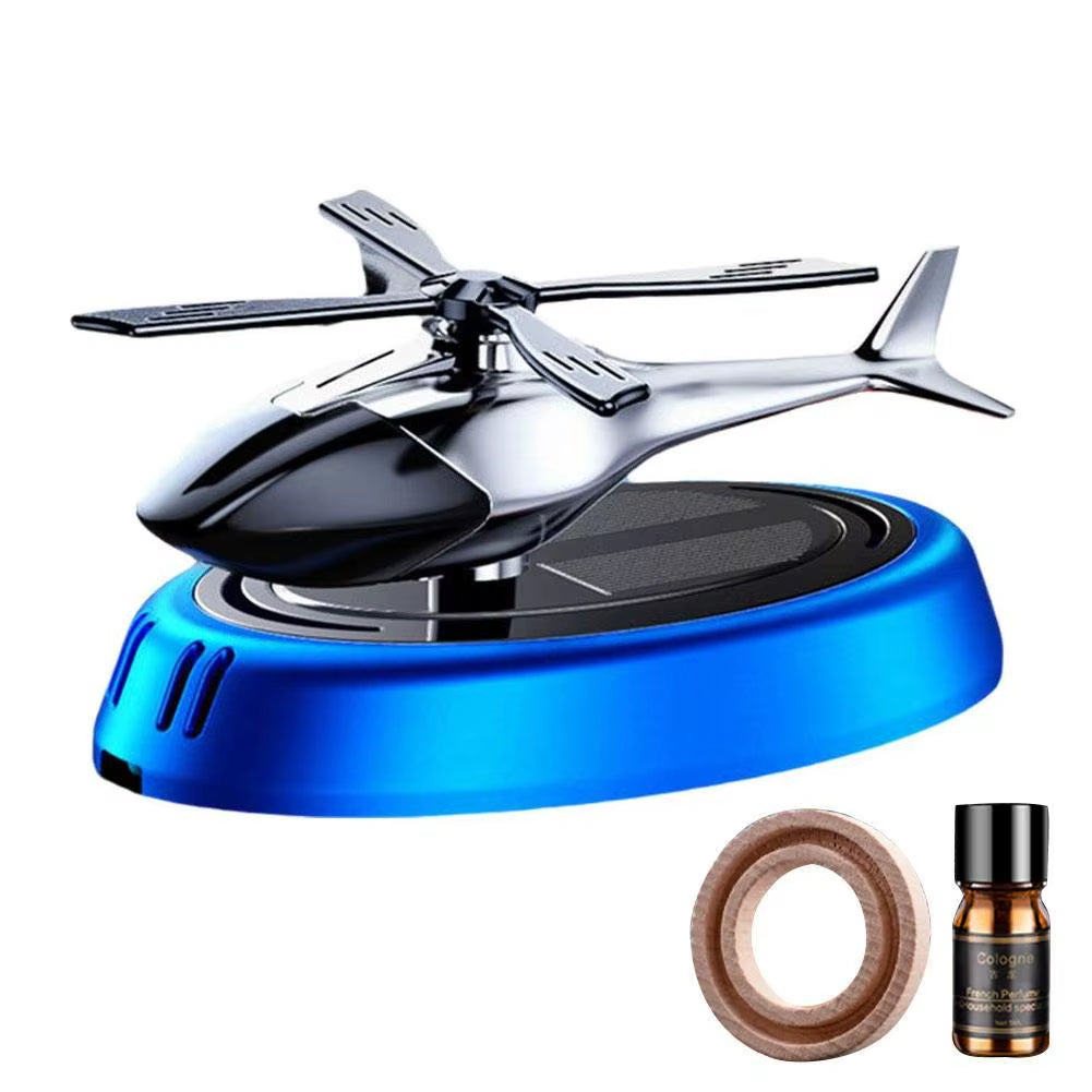 Elevate Your Drive with This Solar-Powered Aromatherapy Helicopter Air Freshener! 🌞🚁✨ #EcoFriendly #CarEssentials