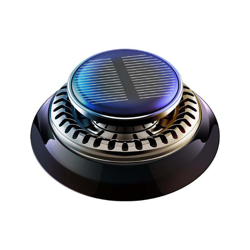 Revitalize Your Ride with Our Solar-Powered Kinetic Car Air Freshener – Double Ring Rotating Diffuser for a Fresh Fragrance!