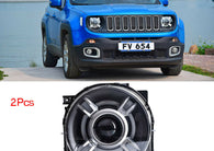 2015-2018 Jeep Renegade LED Headlight DRLs Bi Xenon Projector Lens