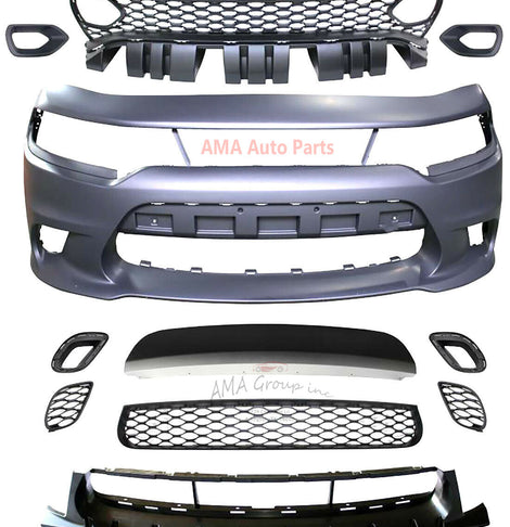 2015-2021 Dodge Charger Front Bumper Complete SRT