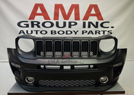 Jeep Renegade 19-21 Front Bumper Complete Set 2019-2020 2021 (13 PCs)