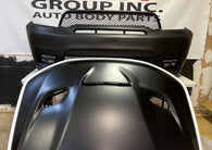 SRT Style Front Bumper kit with LED Fog Light and Hood For 14-20 Dodge Durango